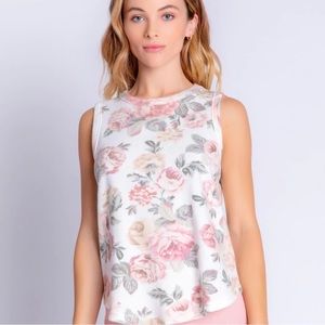 PJ Salvage NWT Retro Rose Pajamas